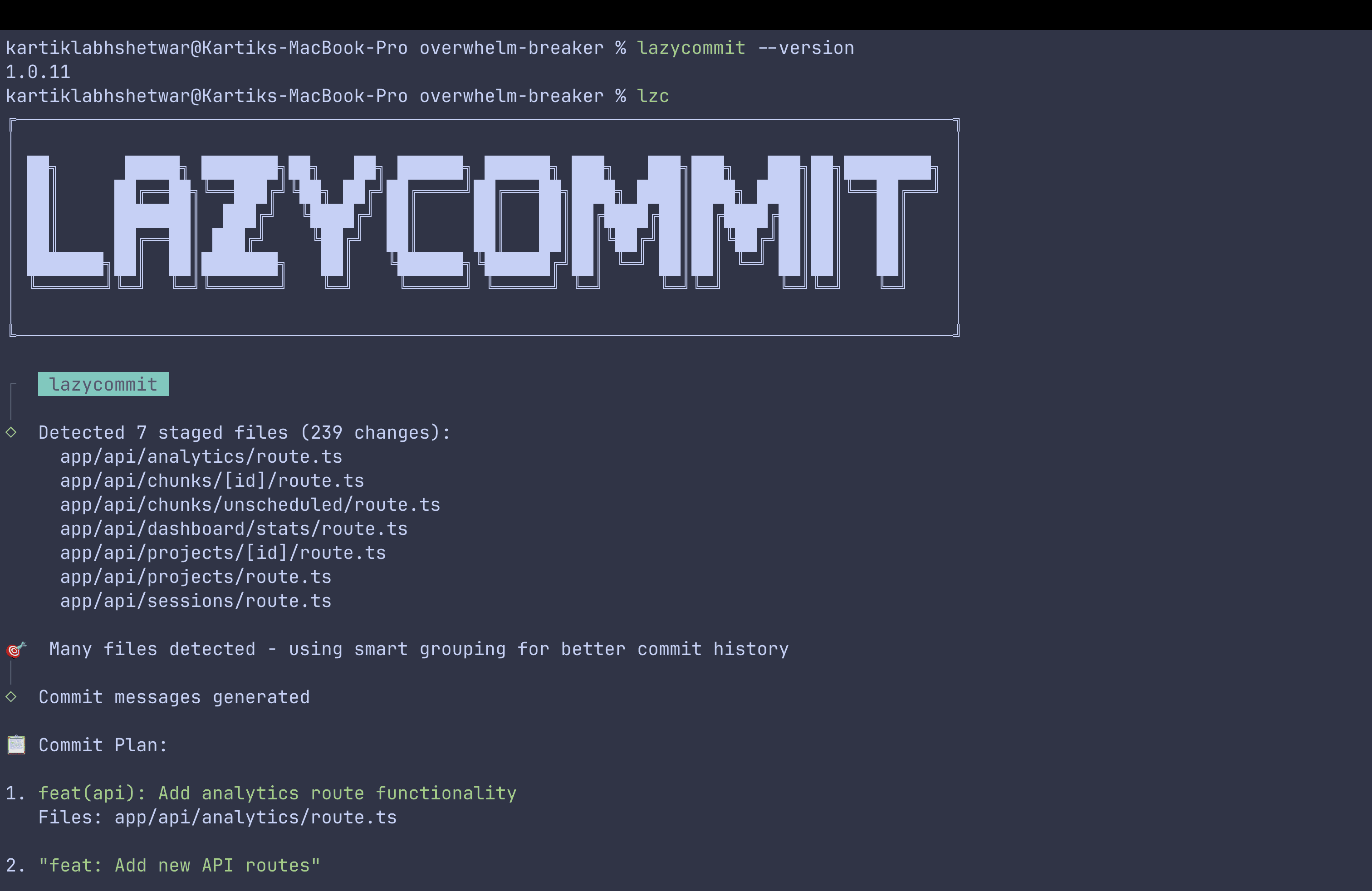 Lazy Commit